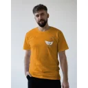 RESSEL Pánske tričko AGEN horčicové Loďka