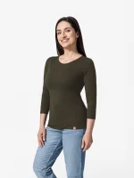 DIEZ Dámske tričko khaki 38