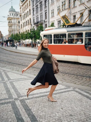 RIGA Dámske tričko tmavé khaki 40