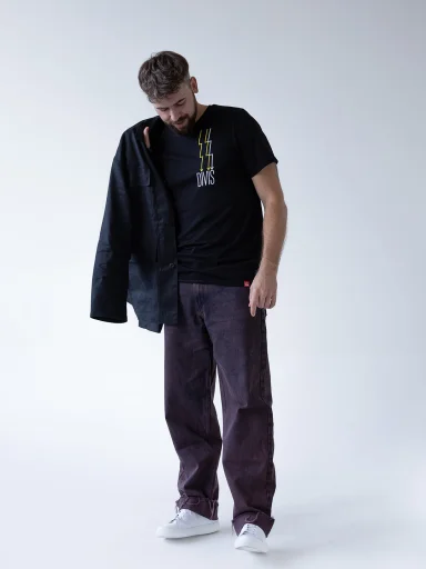 DIVIŠ Pánske tričko AGEN čierne M
