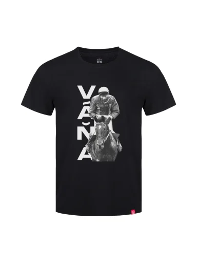 VÁŇA Pánske tričko AGEN čierne Vítěz