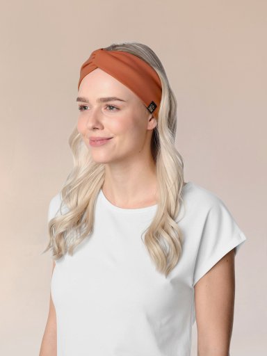 ČELENKA turbanová škoricová