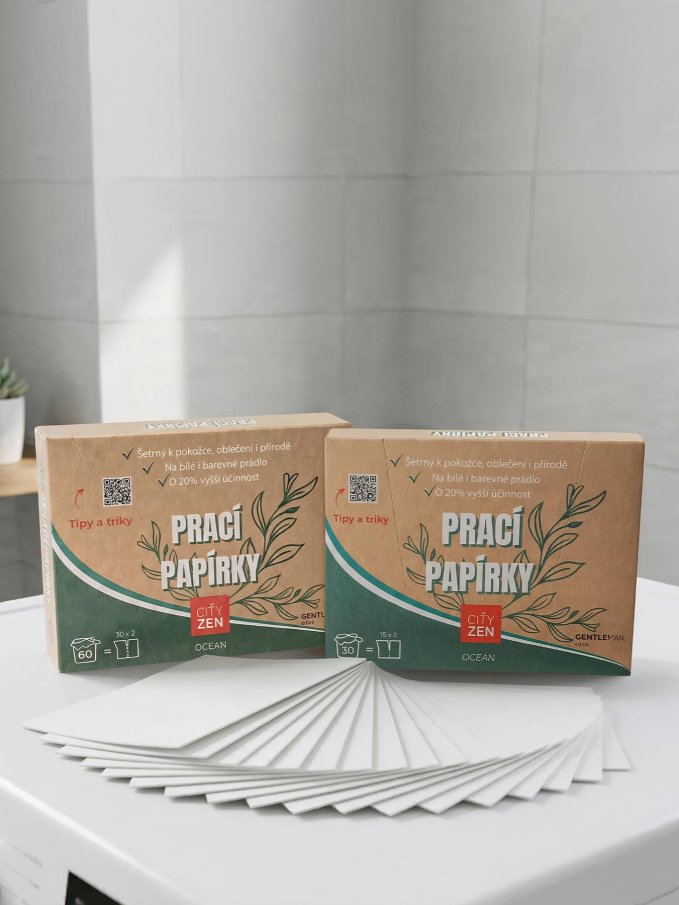 GENTLEMAN Pracie papieriky 15 ks
