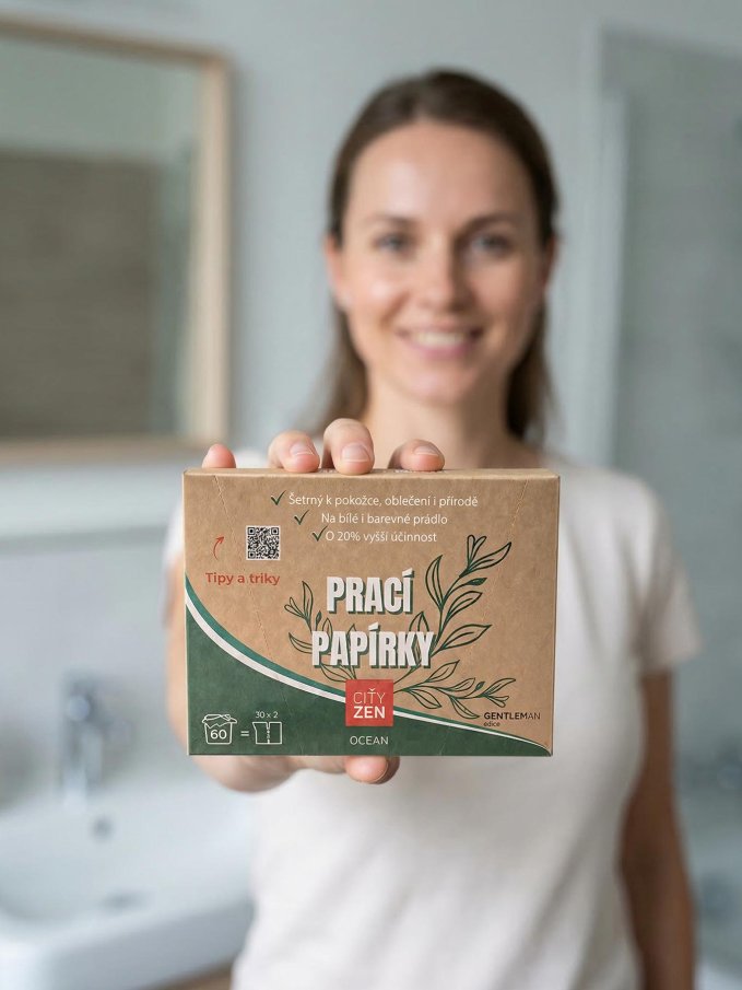 GENTLEMAN Pracie papieriky 30 ks