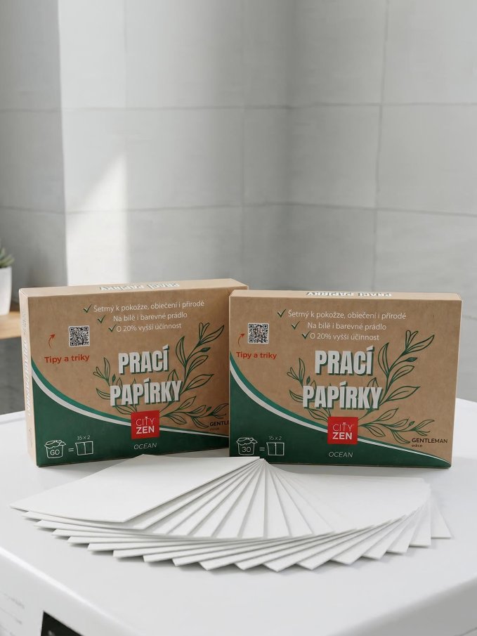 GENTLEMAN Pracie papieriky 30 ks