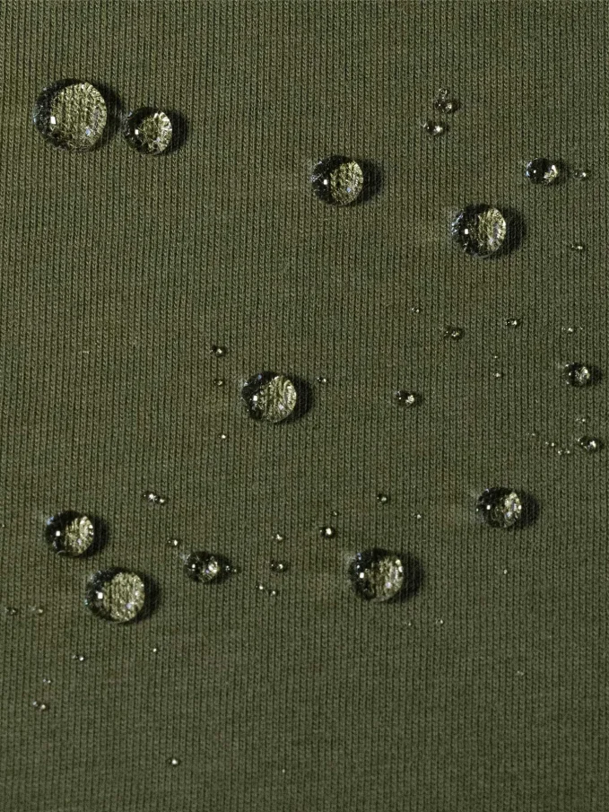 LUCCA Dámsky crop top tmavé khaki 34
