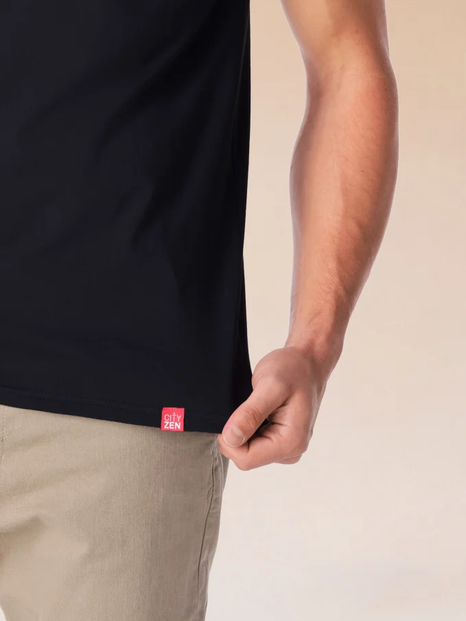 BONDY Pánske triko čierne 4XL