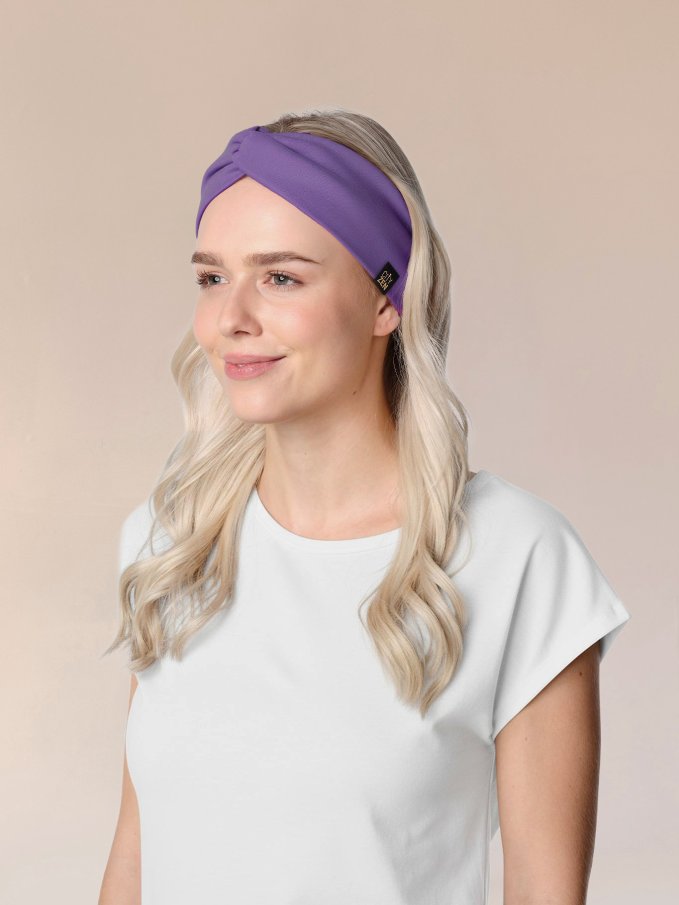 ČELENKA turbanová violet