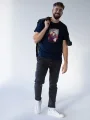 BAŤA Pánske tričko AGEN navy 3XL