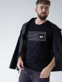 KAFKA Pánske tričko AGEN čierne Origami