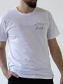 SVATÝ Pánske tričko AGEN biele Tryska L